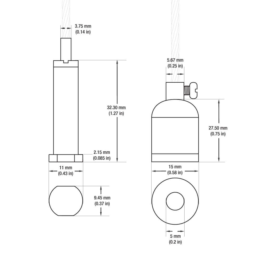 VBD-AIRC-10F-ERWS 10ft Adjustable Suspension Kit