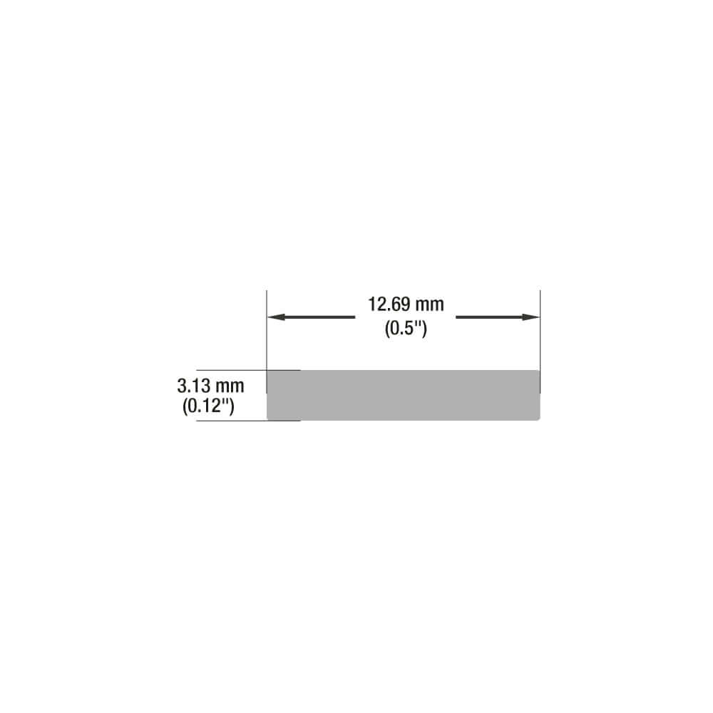 VBD-CH-F1 1/2inch Aluminum Flat Bar
