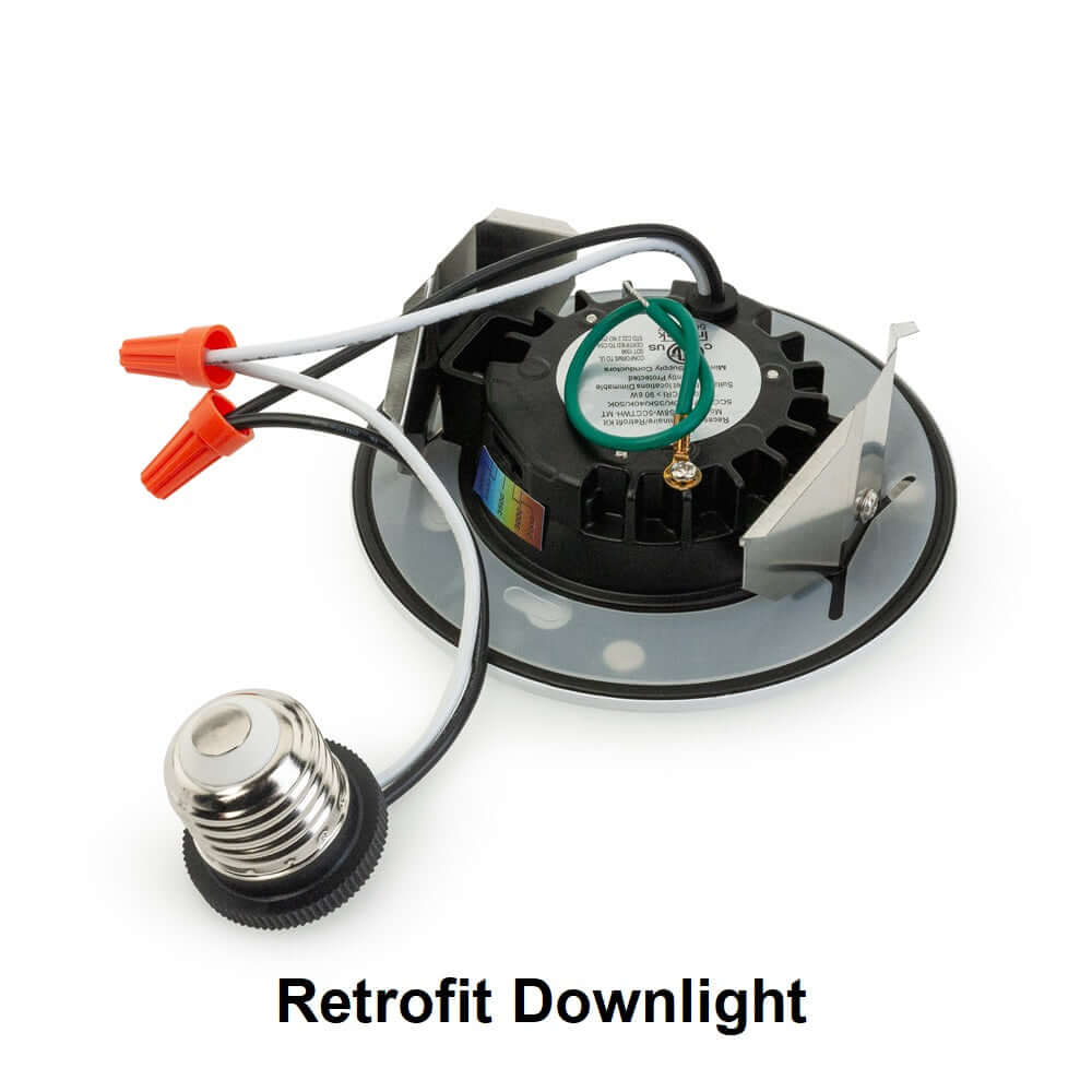 LED-S8W-5CCTWH-MT, 4 inch Multiple Application Recessed Ceiling Light LED Panel