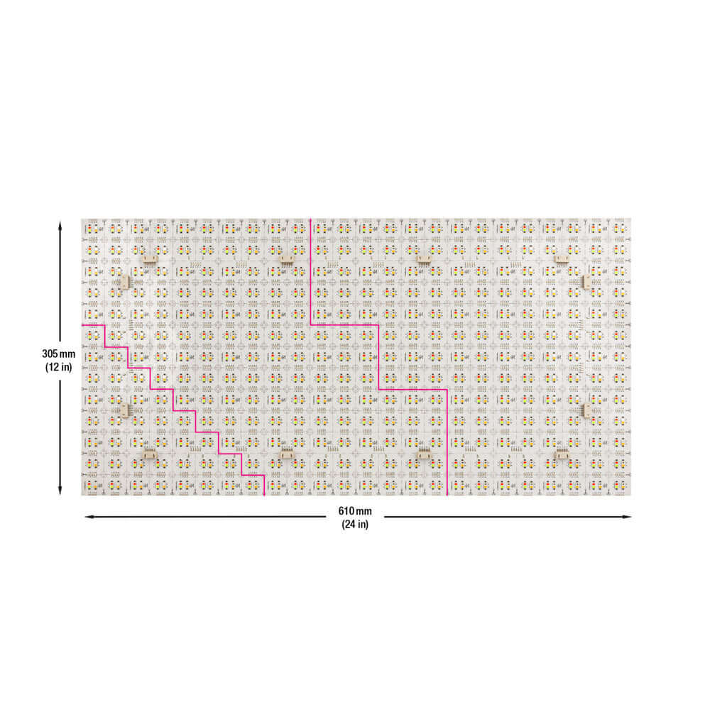 VBDSH-2835-RGB27 Flexible LED Backlighting Sheet - Veroboard Canada