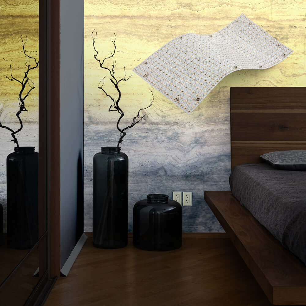 VBDSH-2835 Flexible LED Backlighting Sheet - 24V - Veroboard Canada