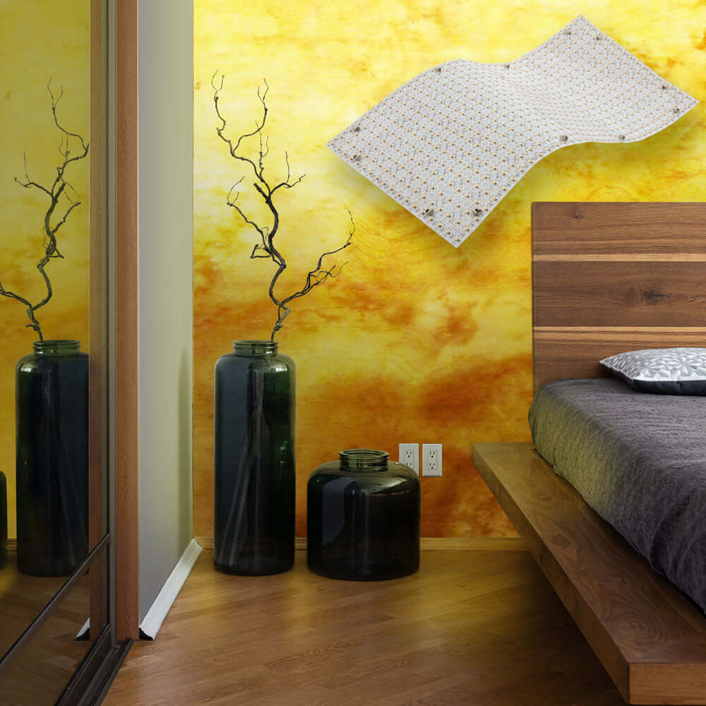 VBDSH-2835-3000-648-24-NS Flexible LED Backlighting Sheet - veroboard