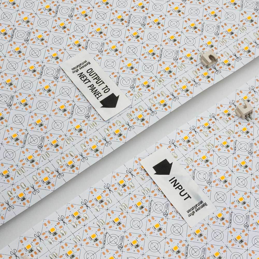 VBDSH-2835-3000-648-24-NS Flexible LED Backlighting Sheet - veroboard