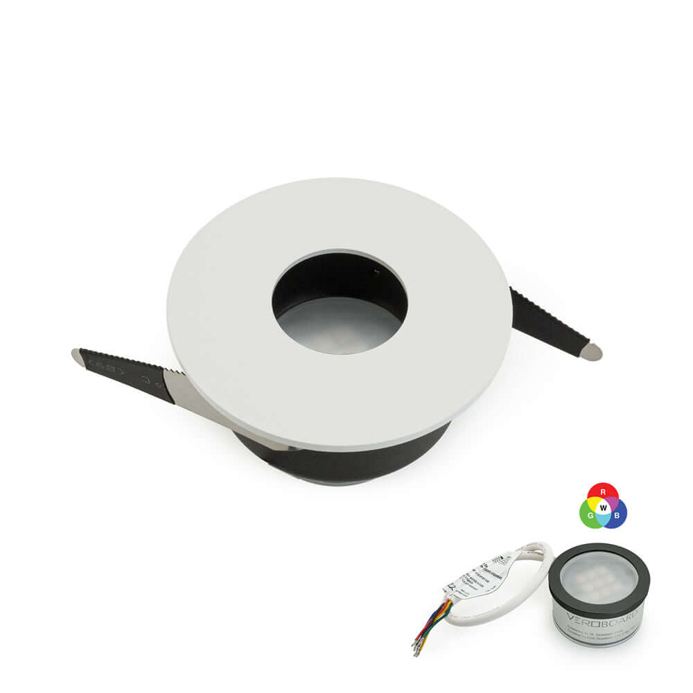 VBD-MTR-80W Low Voltage IC Rated Recessed Light Trim, Veroboard