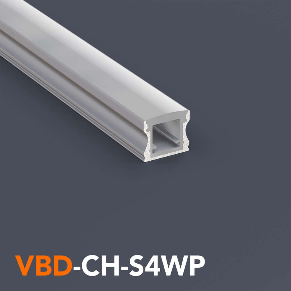 VBD-CH-S4WP Waterproof LED Aluminum Channel - Veroboard Canada
