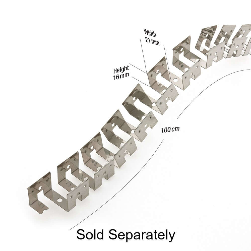 VBD-N2020-SFD-W White Silicon Flexible LED Neon channel - veroboard