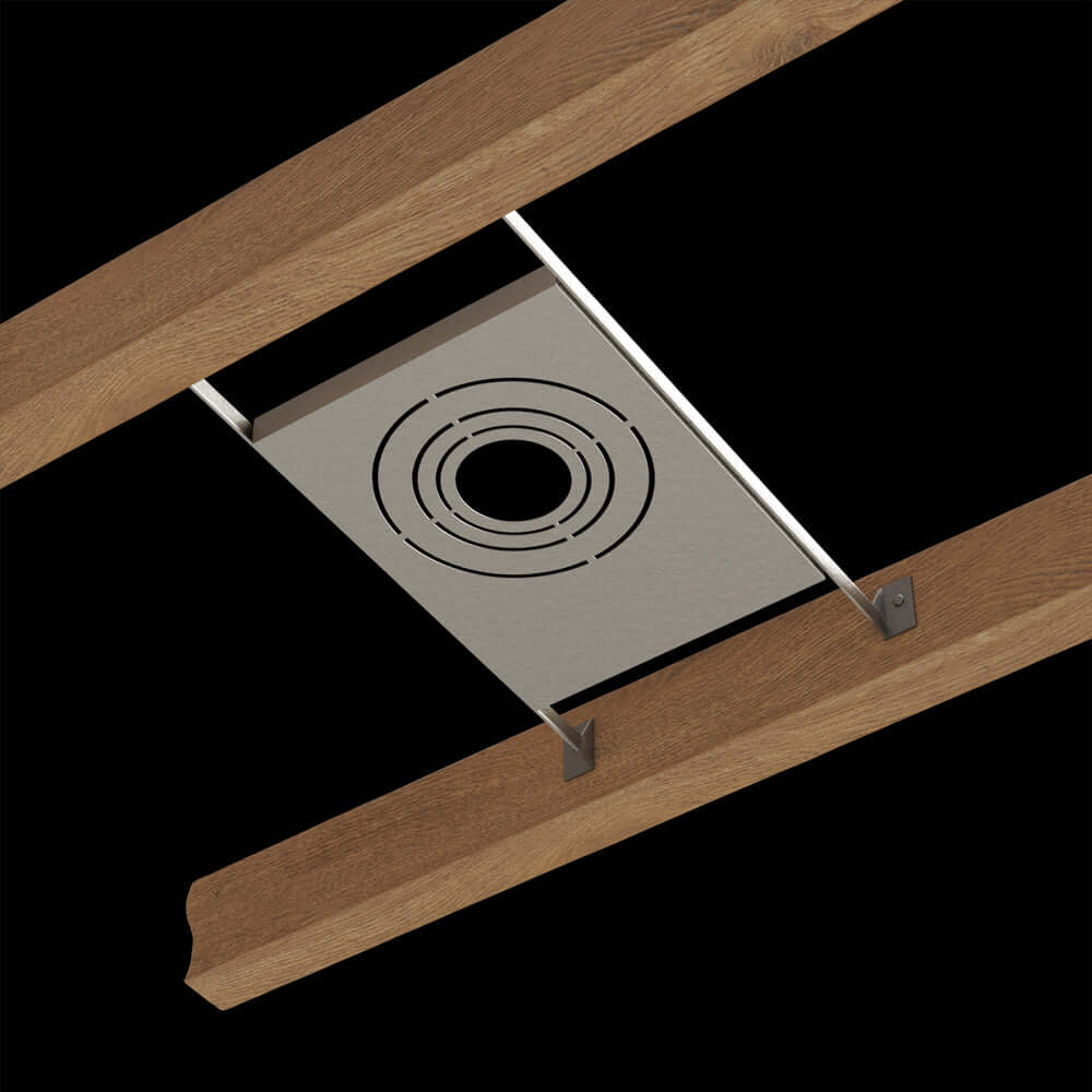 VBD-MP-UNV-23345 New Construction Universal Mounting Plate for 2, 3, 3.5, 5 inches with 2 hanger bar, veroboard