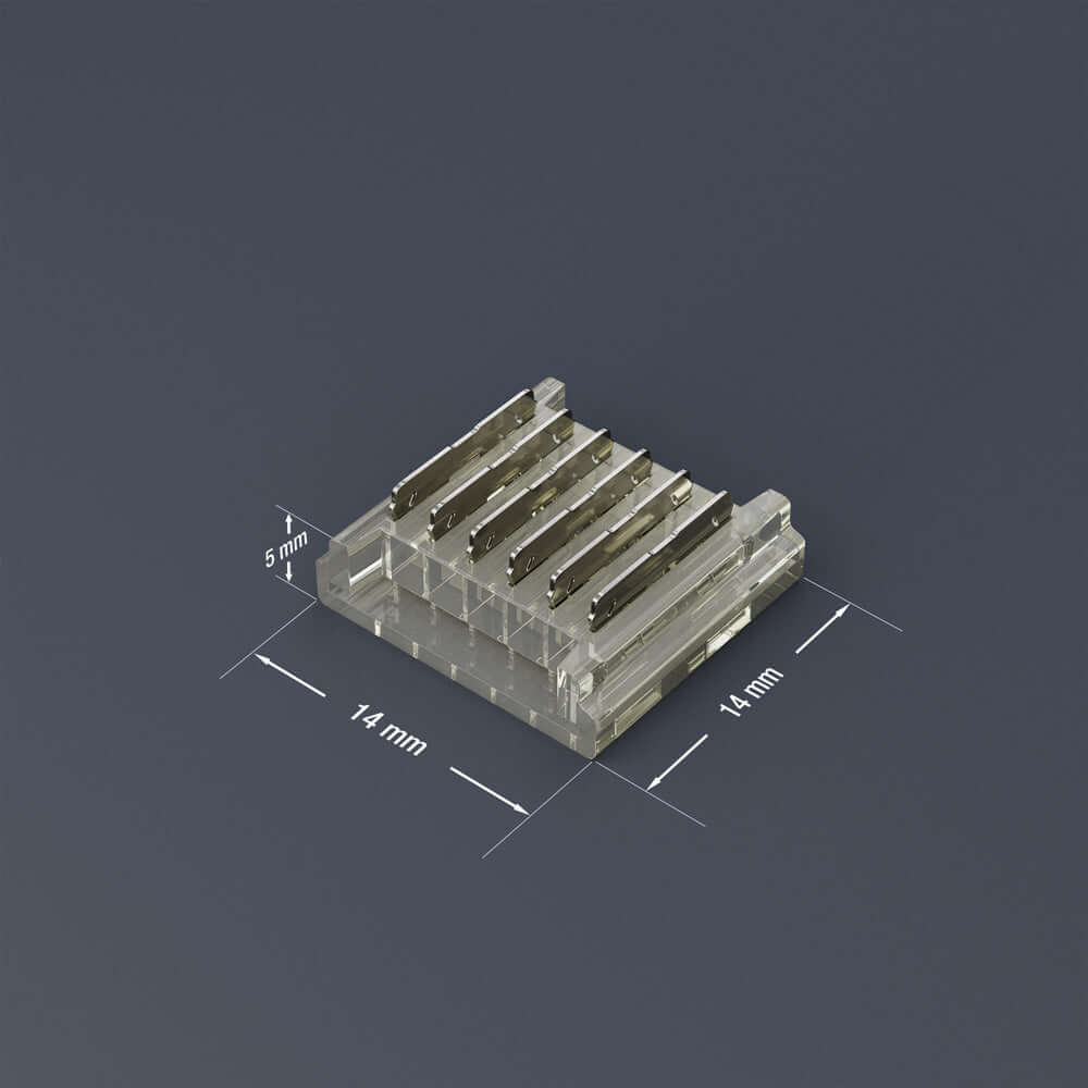 VBD-50RGBWWBC-12mm-2S LED Strip to Strip RGBWW Connector
