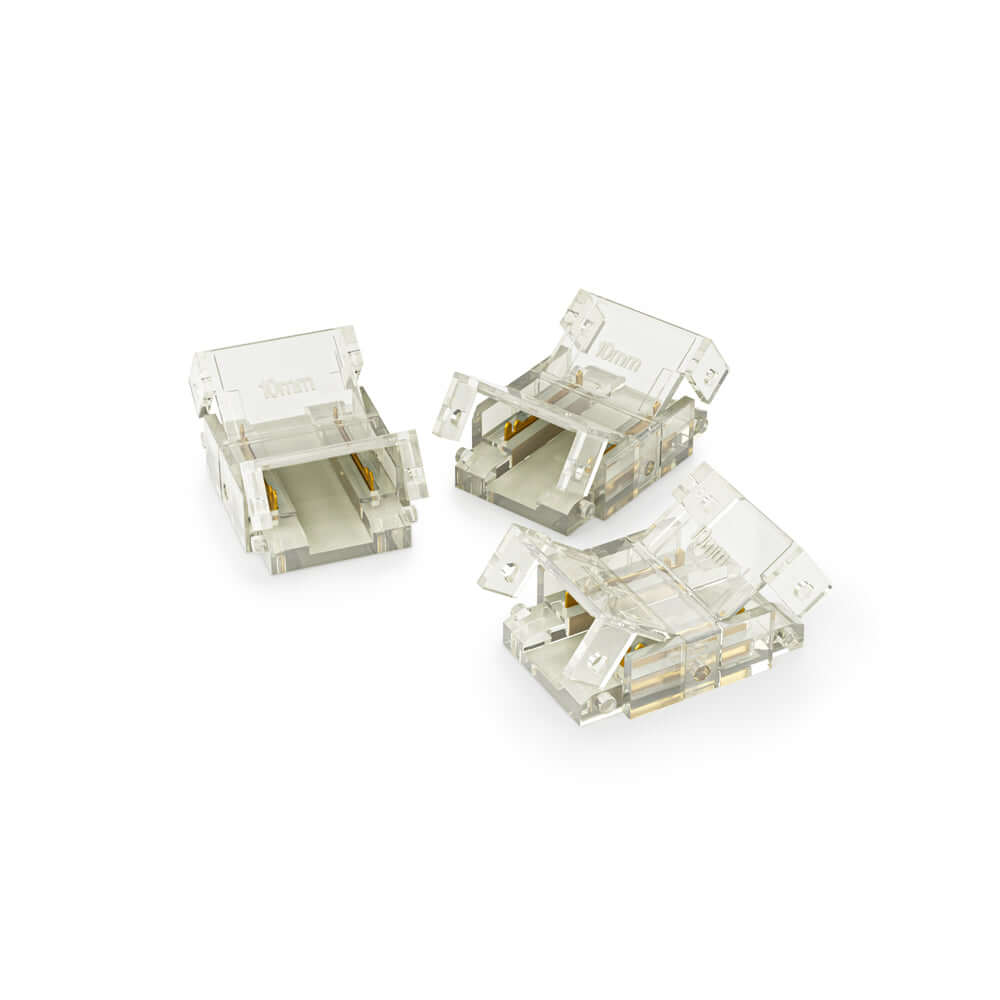 VBD-CLP-10mm-2S LED Strip Connector - Pack of 3