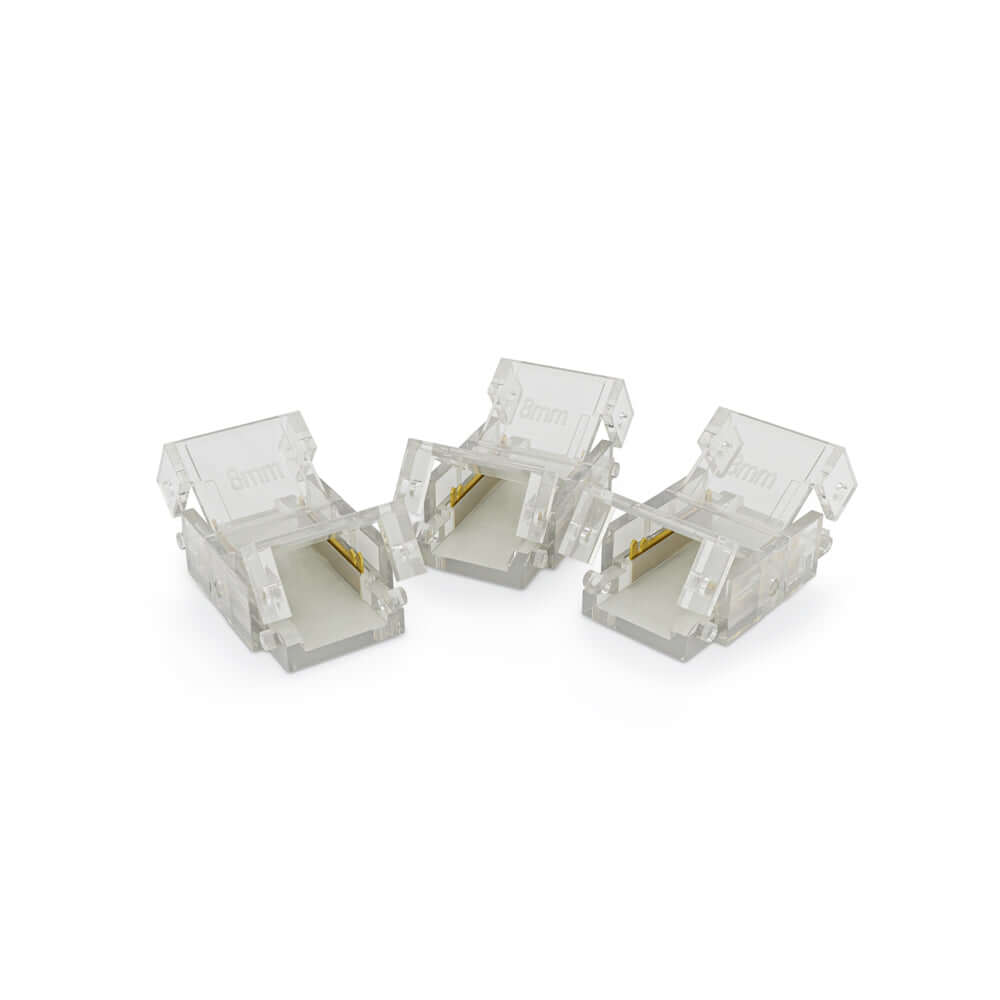 VBD-CLP-8mm-2S LED Strip Connector - Pack of 3