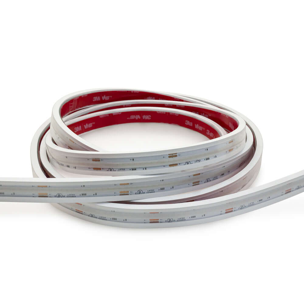 VBDFS-COB840W4.5-RGB-24-WP Waterproof COB LED Strip, 15W/m(4.5W/ft) CCT(RGB)