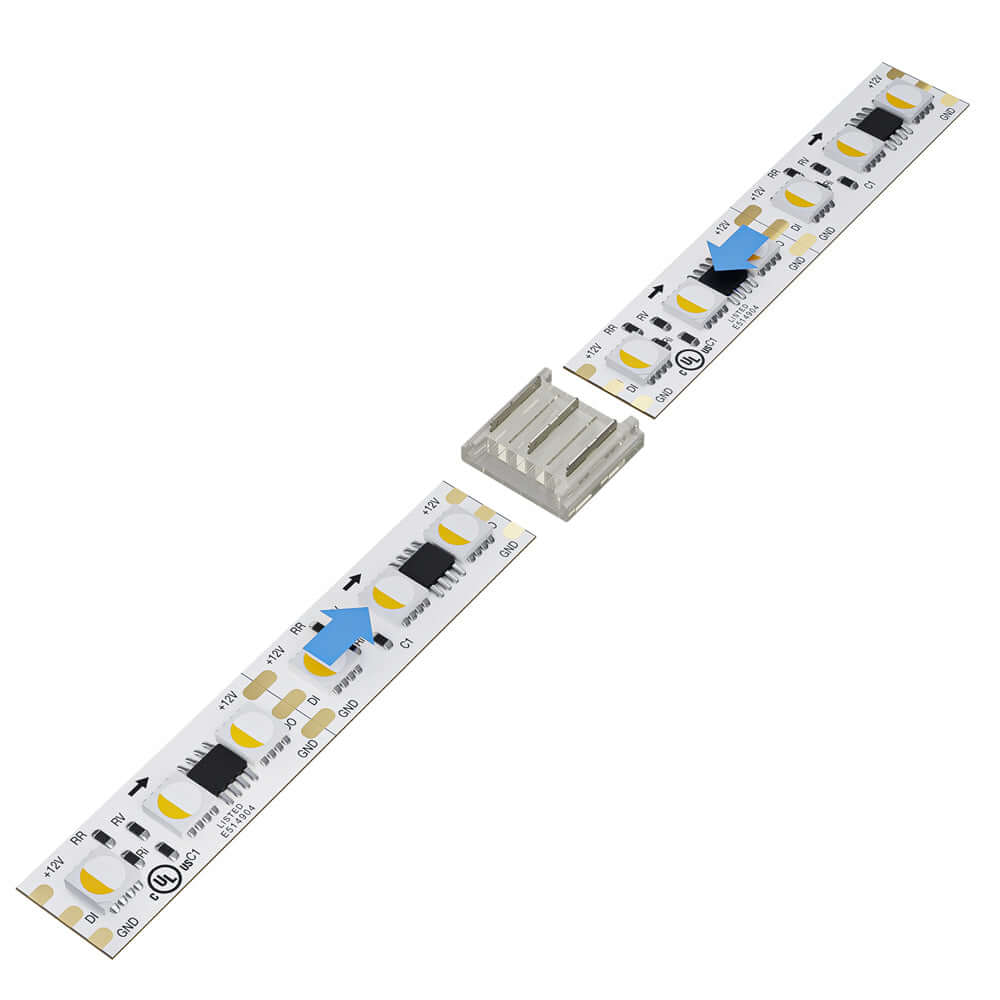 VBD-HBBC-12MM-2S LED Strip to Strip Connector