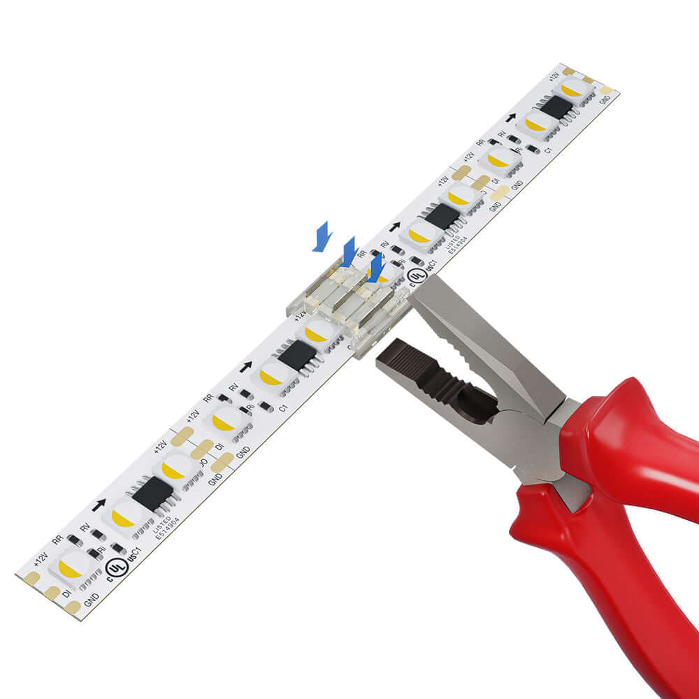 VBD-HBBC-12MM-2S LED Strip to Strip Connector