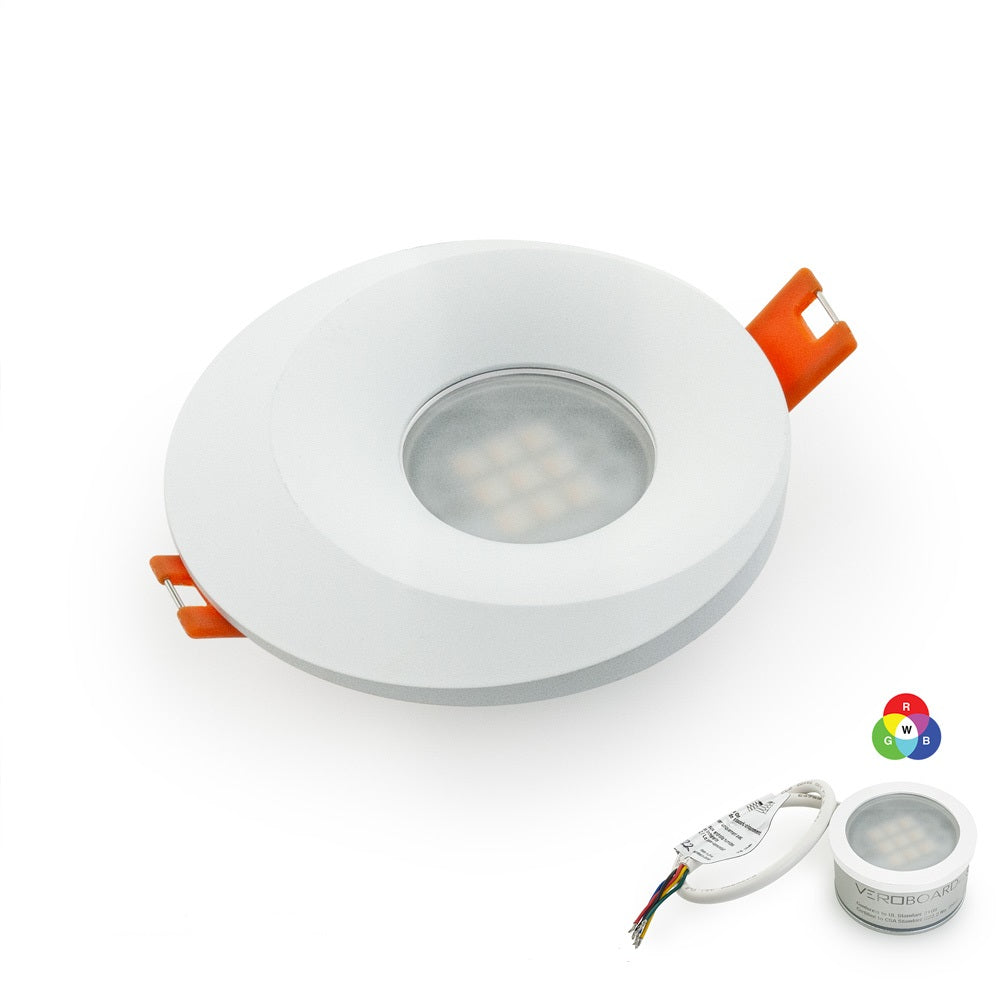 VBD-MTR-2W Low Voltage IC Rated Recessed Light Trim, Veroboard 
