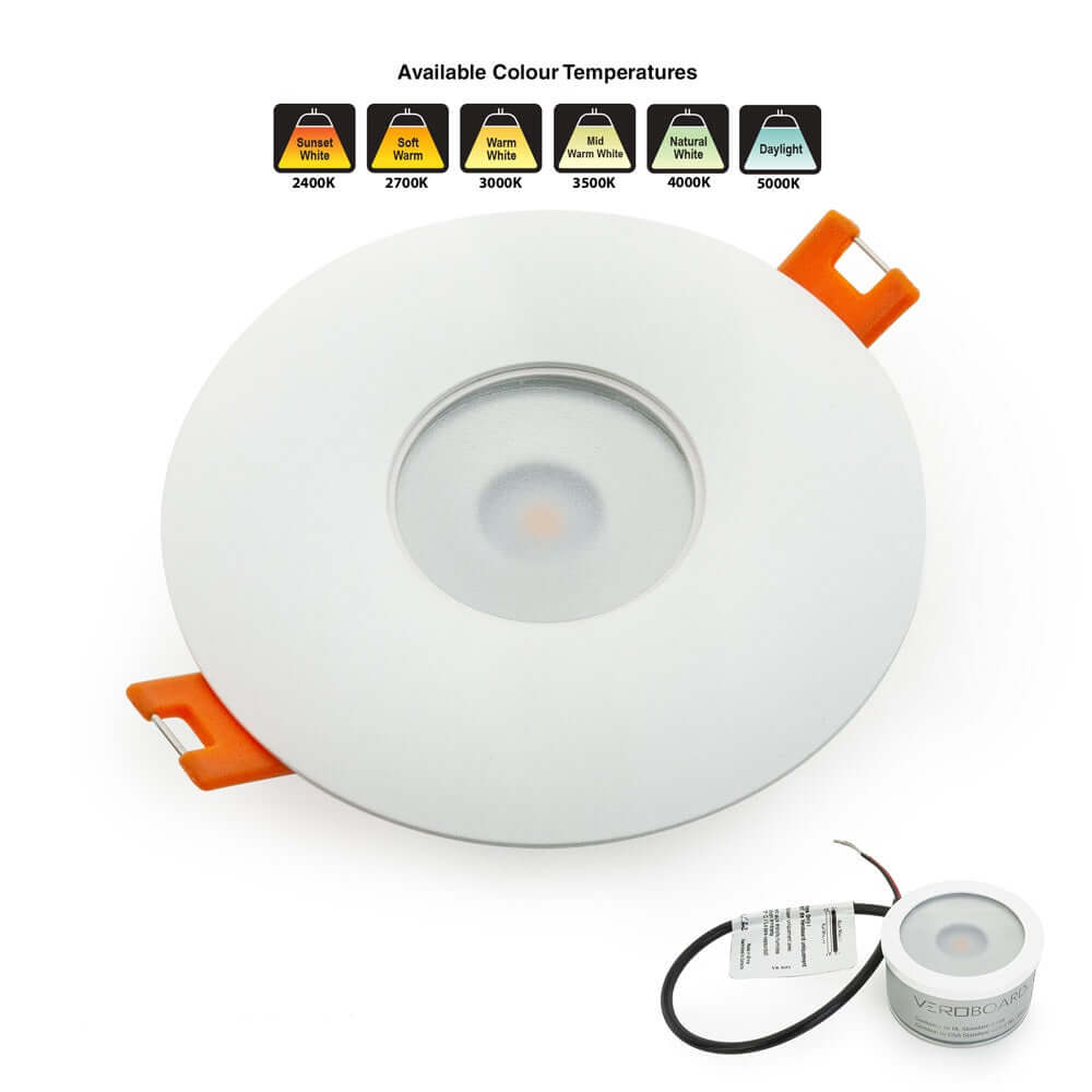 VBD-MTR-11W Low Voltage IC Rated Recessed Light Trim, Veroboard