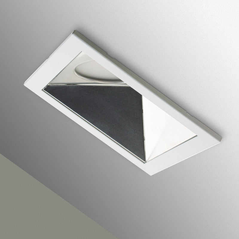 LED Commercial Ceiling Light Sloped Ceiling Reflector Square Trim