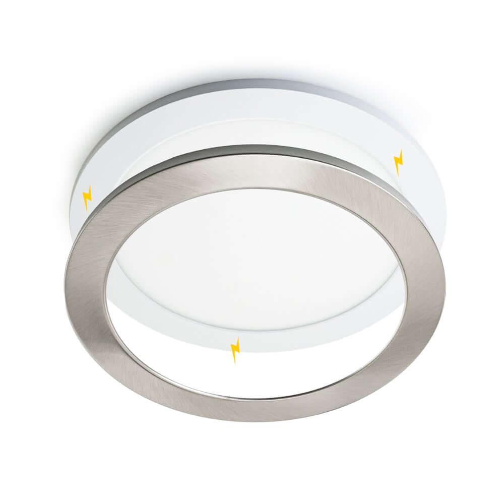 HM04-PR8-18W120-3CCT-WSA Space Series Ceiling Lights, 120V 18W 3CCT(3K, 4K, 5K), Veroboard