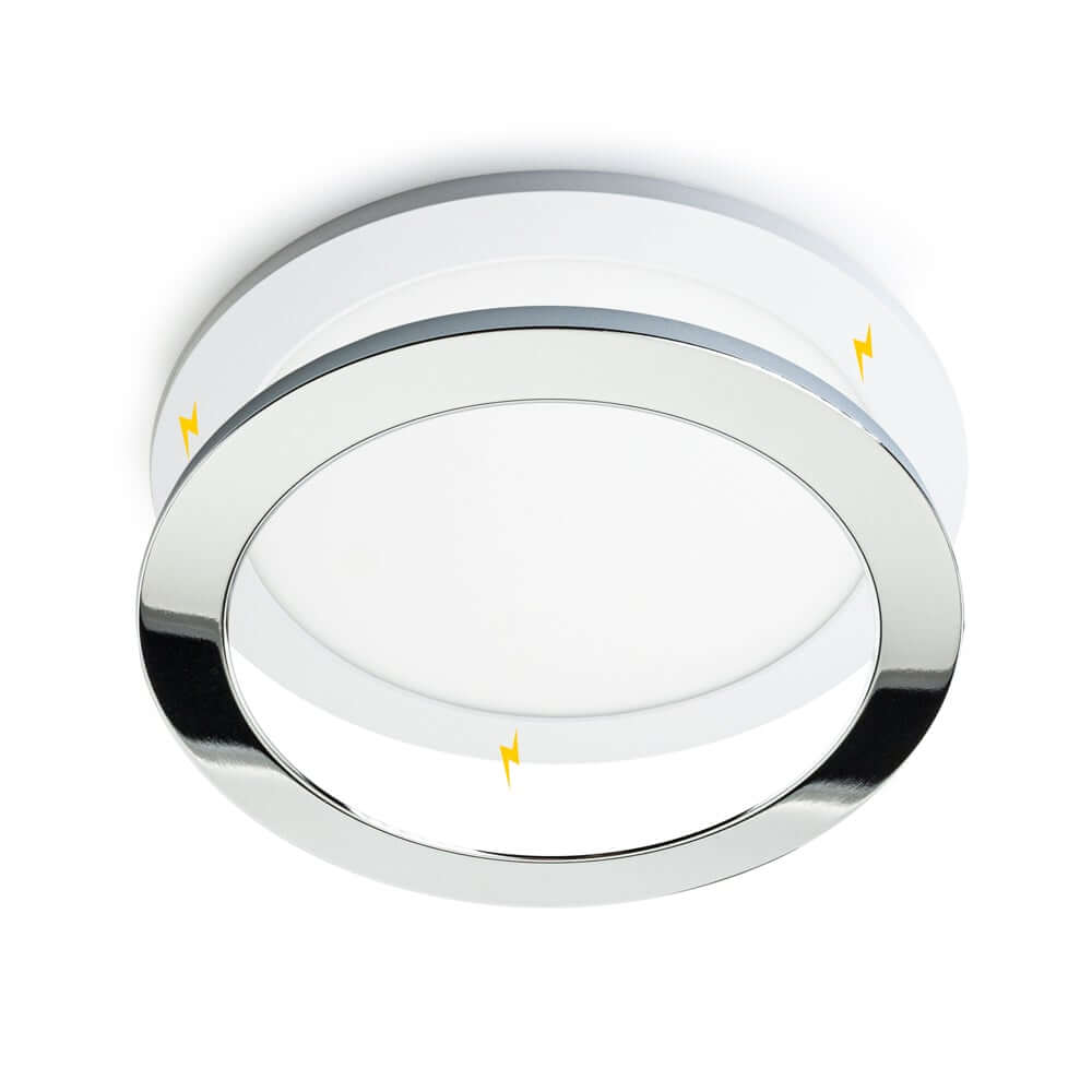 HM04-PR8-18W120-3CCT-WSA Space Series Ceiling Lights, 120V 18W 3CCT(3K, 4K, 5K), Veroboard