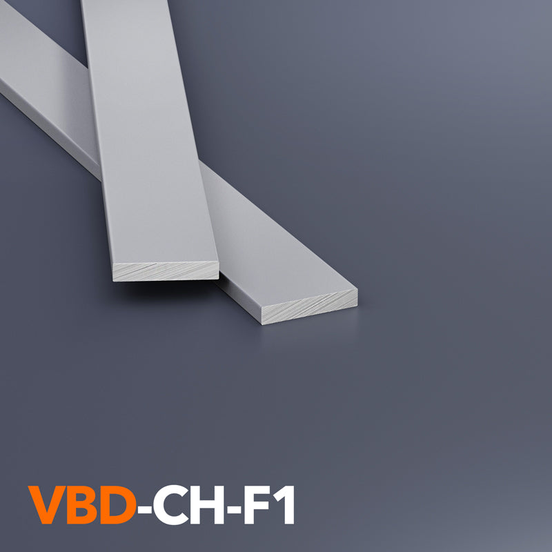 VBD-CH-F1 1/2inch Aluminum Flat Bar 2Meters(78.7in) and 2.5Meters(98.4in) and 3Meters(118inch), Veroboard