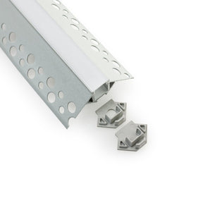 VBD-CH-D3 Wall/Ceiling Corner(Outside) Aluminum Channel 2.4Meters(94.4in) and 3Meters(118in), Veroboard