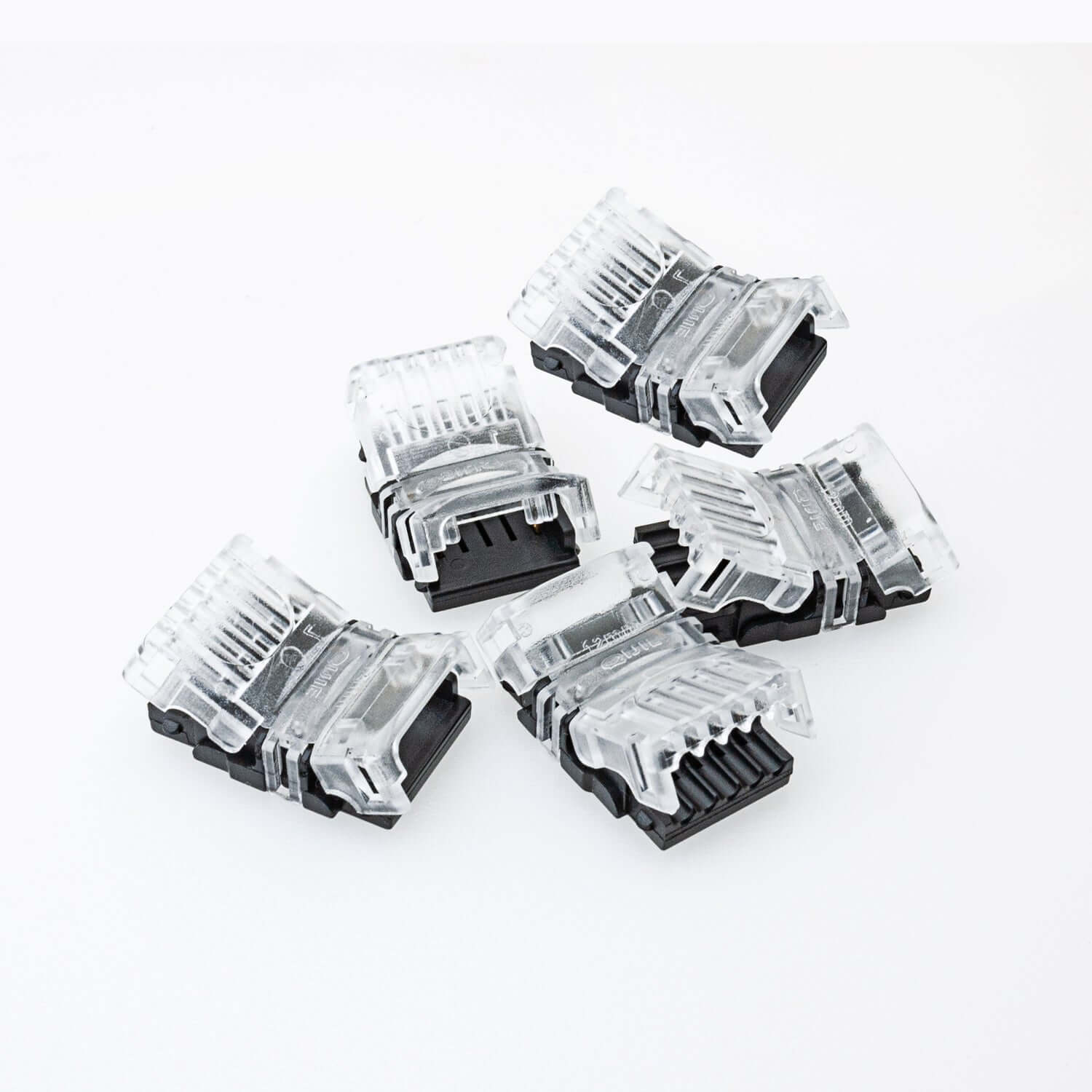 VBD-CON-12MM-1S1W LED Strip to Wire Connector, Veroboard