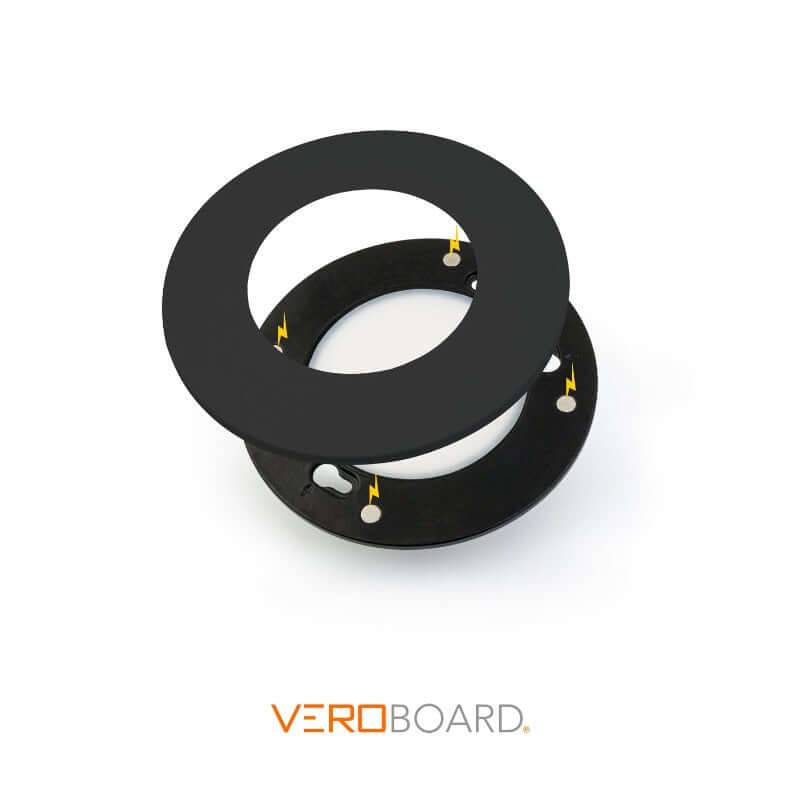 4 inch Multiple Application Recessed Downlight LED Panel LED-S8W-5CCTWH-MT, Veroboard