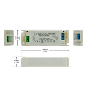Constant Current 740ma 42-54V 38W Dimmable OTM-TD203500, Veroboard