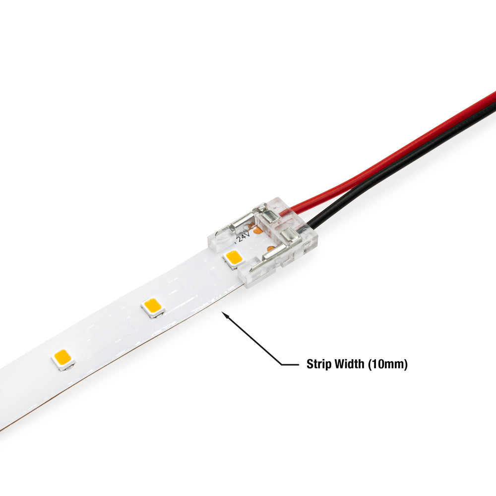 VBD-BC-10MM-1S1W LED Strip to Wire Connector, veroboard 