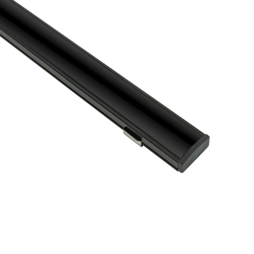 VBD-CH-S55B Black Linear Aluminum Channel 2.4Meters(94.4in) and 3Meters(118in), Veroboard