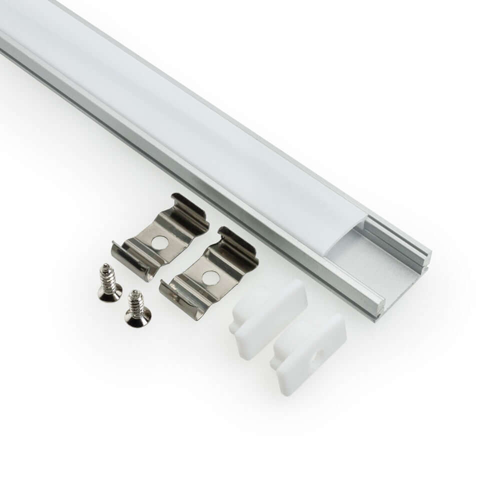 VBD-CH-S55 Linear Aluminum Channel 2.4Meters(94.4in) and 3Meters(118in), Veroboard
