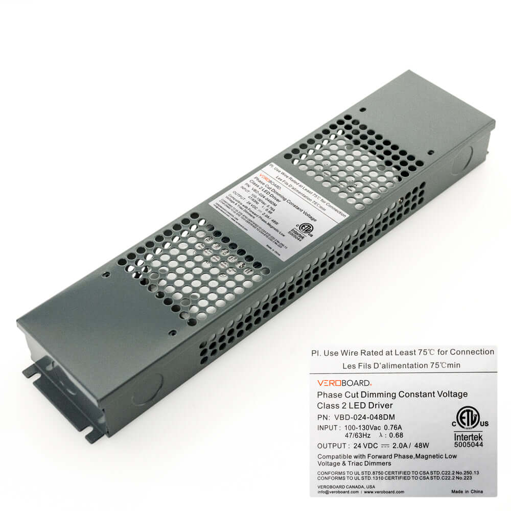 VBD-024-048DM 24V 48W Dimmable LED Driver