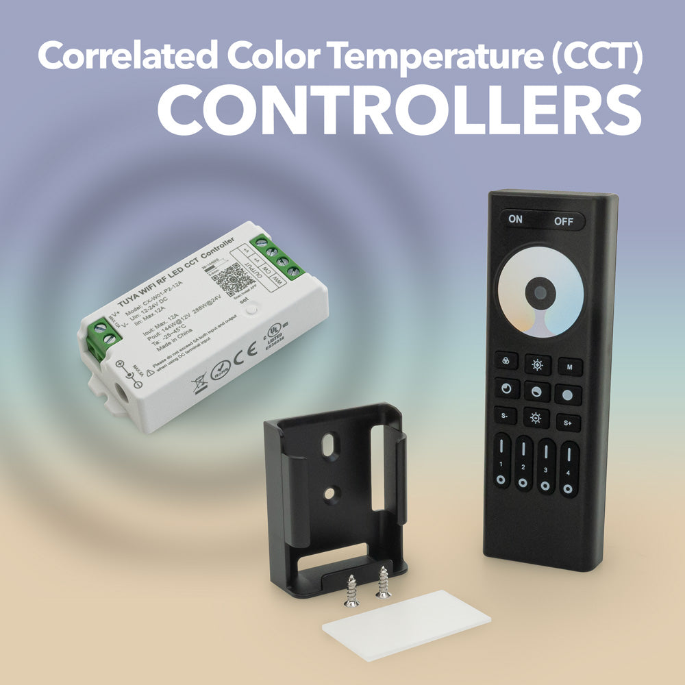 CCT & RGBCCT Receivers, Controllers