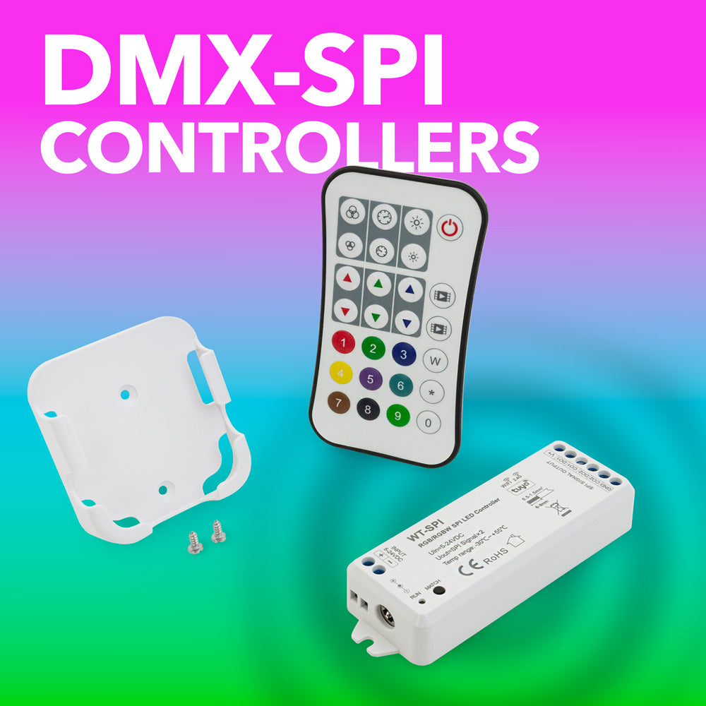 DMX & SPI Receivers & Controllers