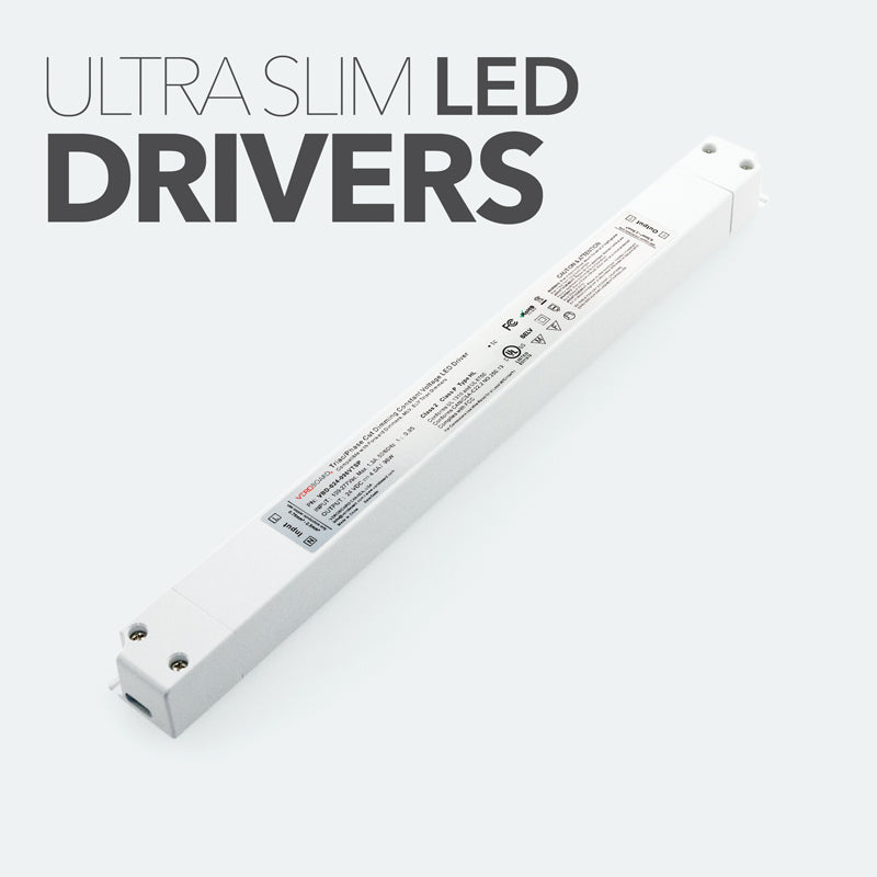 Triac Slim Dimmable Constant Voltage LED Drivers