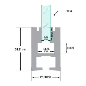 VBD-CH-E1 LED Aluminum Channel