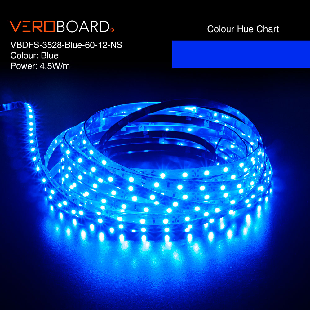 VBDFS-3528 LED Strip 480Lm/m - 12V 4.5W