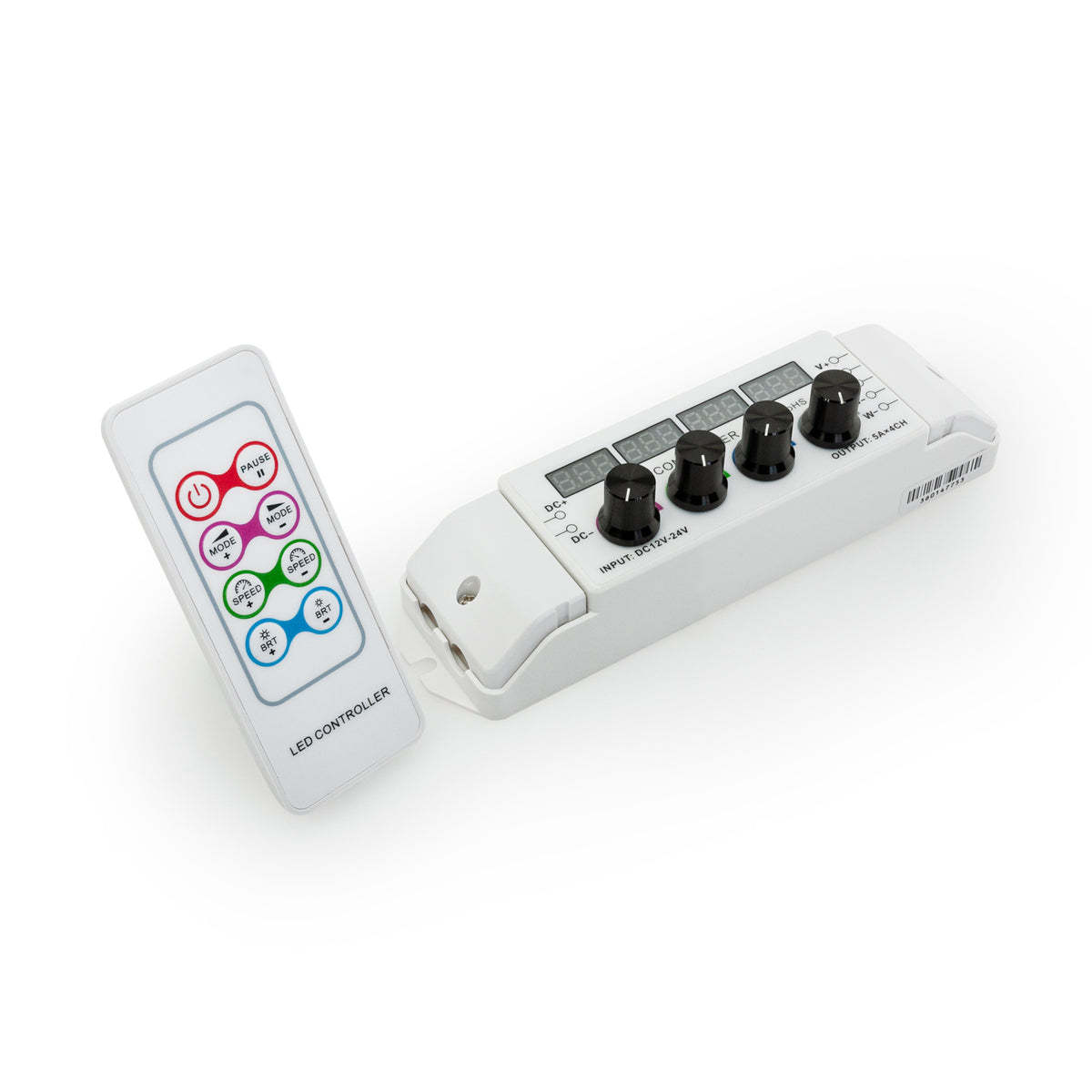 VBD-DIAL-RF-RGBW RGBW Controller 12-24V 5A/CH