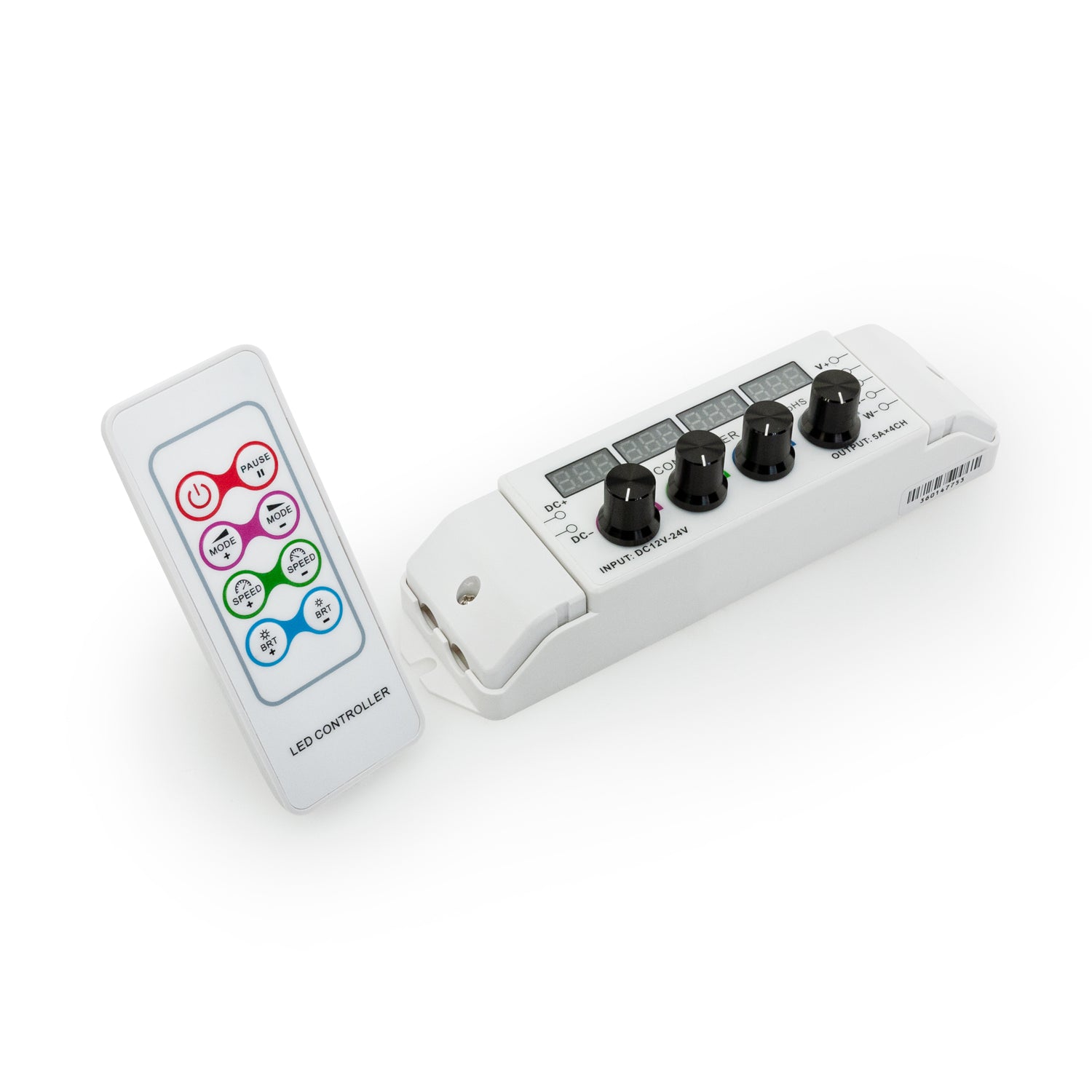 VBD-DIAL-RF-RGBW RGBW Controller 12-24V 5A/CH