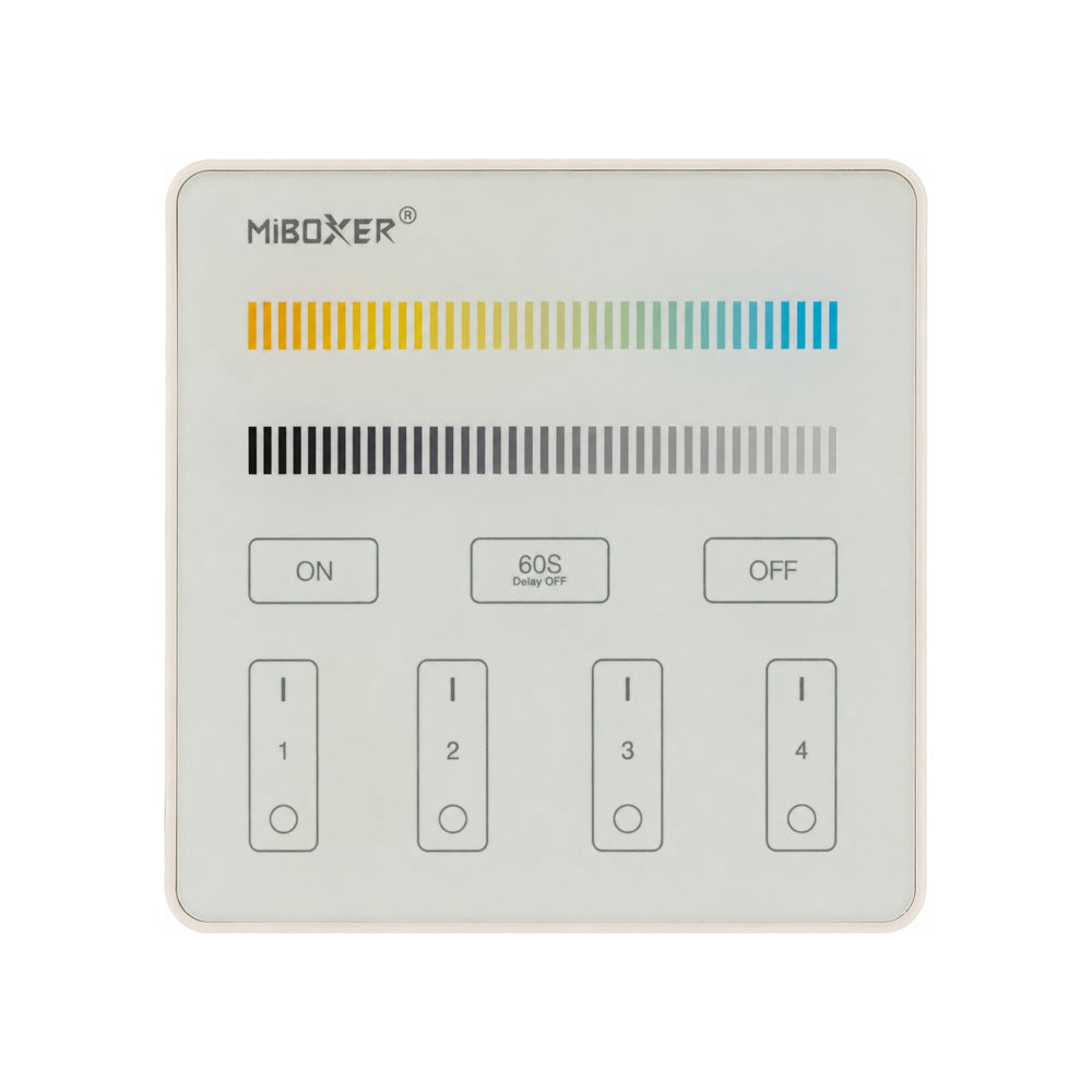 VBD-HYB4Z-WR Smart Touch Panel Remote Controller Dim & CCT