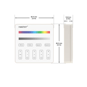 VBD-MI-4Z-B3 Smart Touch Panel Remote Controller RGB – RGBW