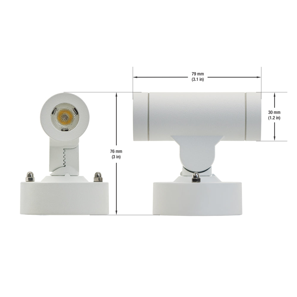 VBD-B7ZA0256 White LED Outdoor Landscaping wall light/ Spotlight, veroboard