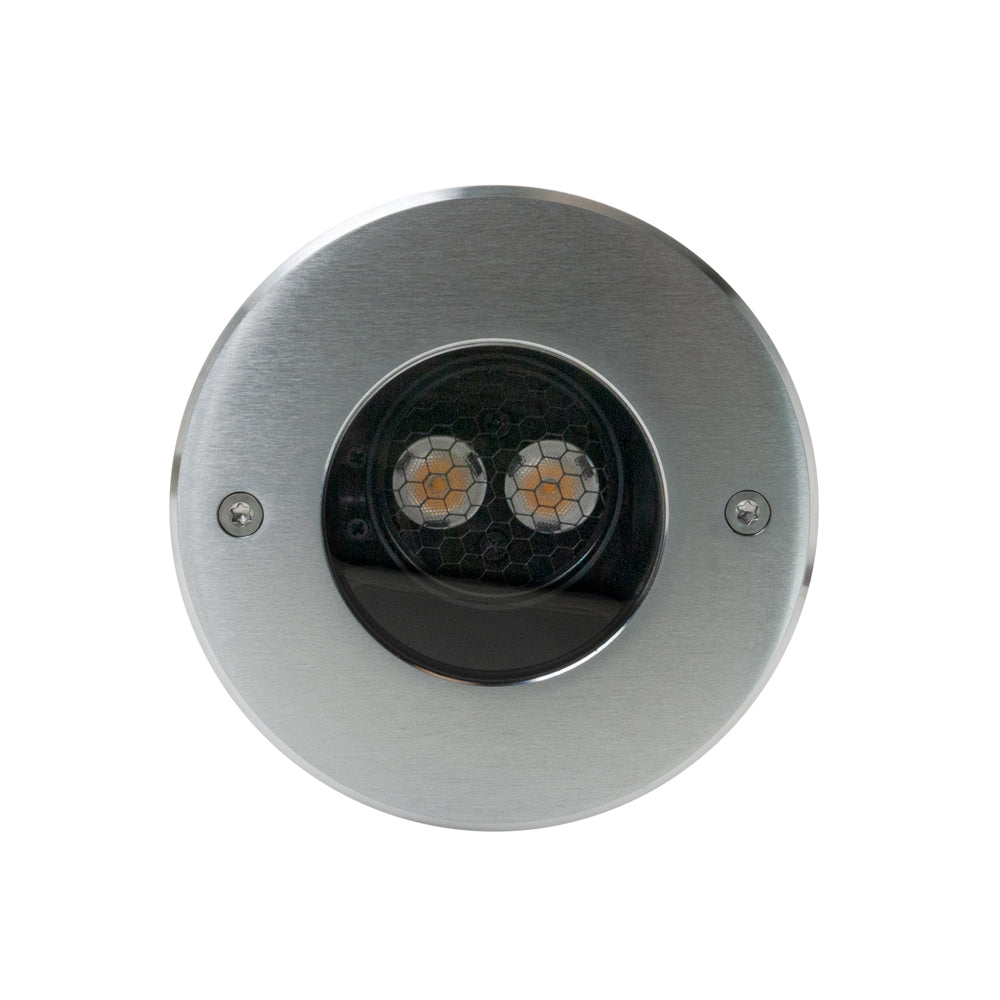 VBD-XB2DFR0257 4.5 inch Outdoor Round Adjustable Beam Direction Up In-ground light, veroboard