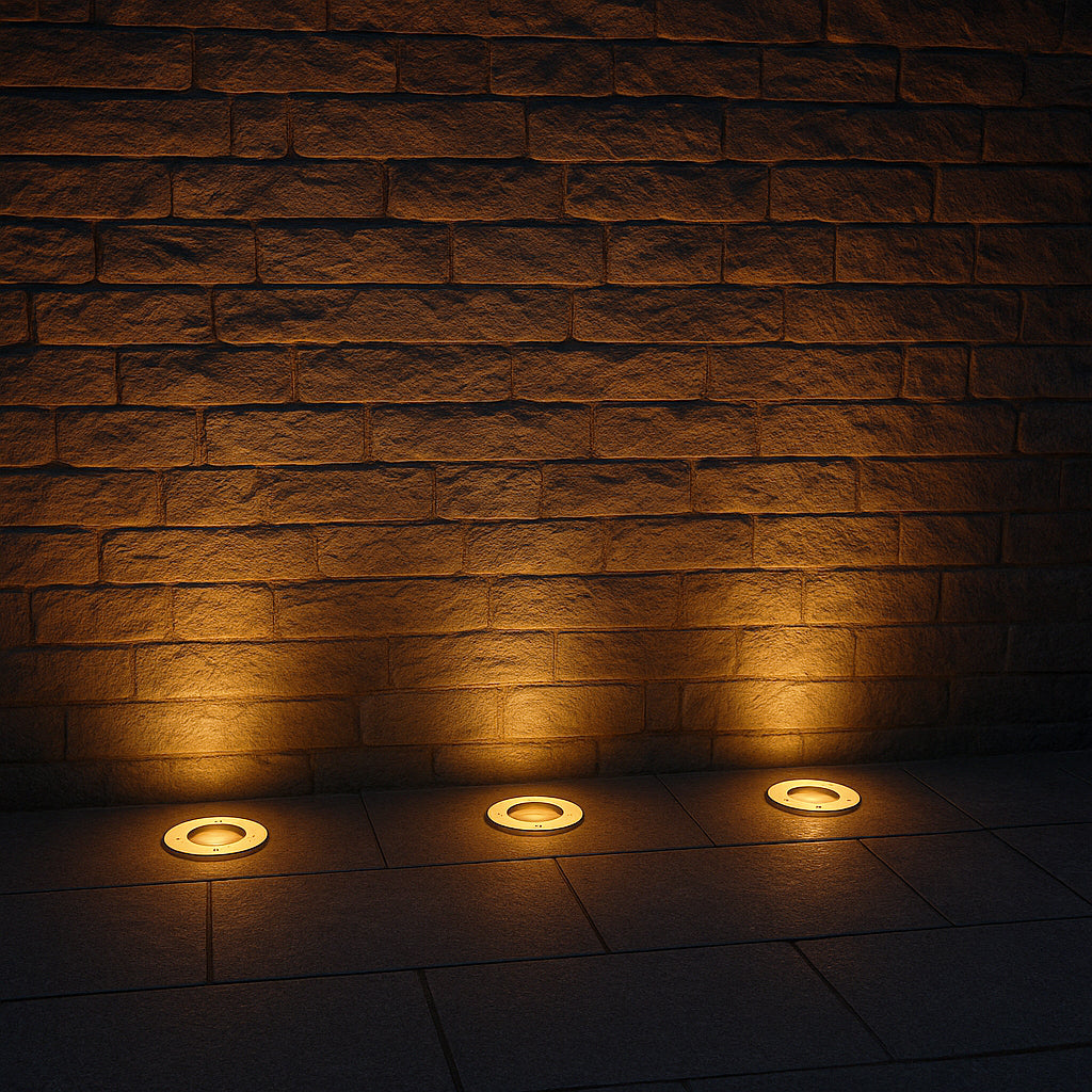 VBD-XB2DFR0257 4.5 inch Outdoor Round Adjustable Beam Direction Up In-ground light