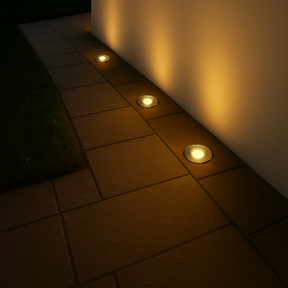 VBD-UL-8W-COB-0800-J 3 inch Outdoor Round Adjustable Beam Direction Inground light