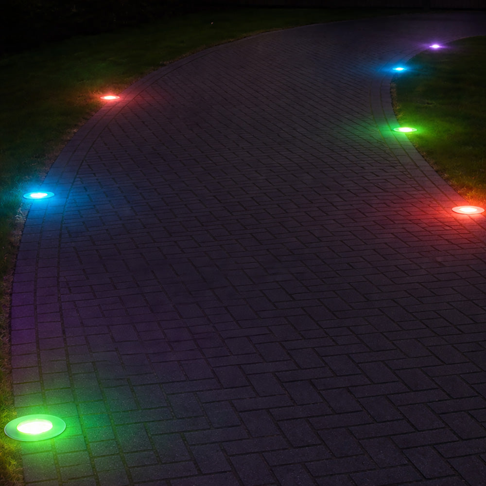 VBD-UL-1201-1500-xxxx-I 6 inch Outdoor Round Shallow Recessed inground light