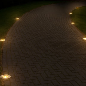 VBD-UL-1201-1500-xxxx-I 6 inch Outdoor Round Shallow Recessed inground light