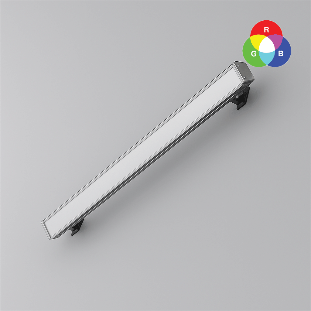 VBD-D6I3015 Color Changing Linear Wall Washer, RGB