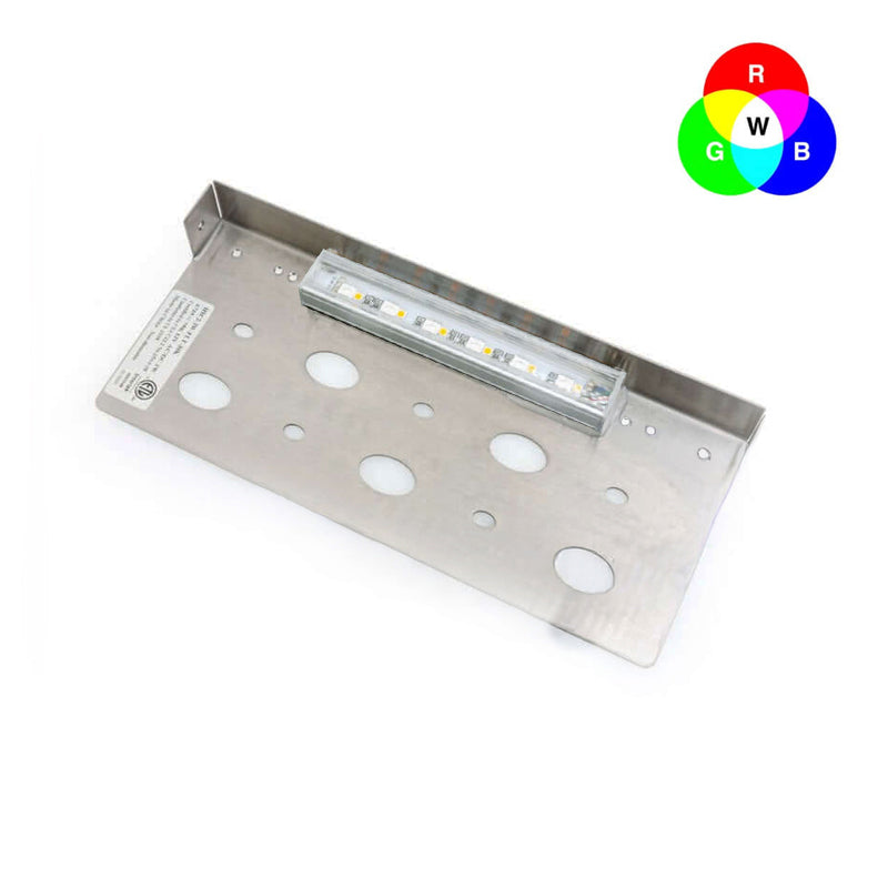 HSC2-2W-RGBW 7inch Landscape Retaining Wall Light RGBW