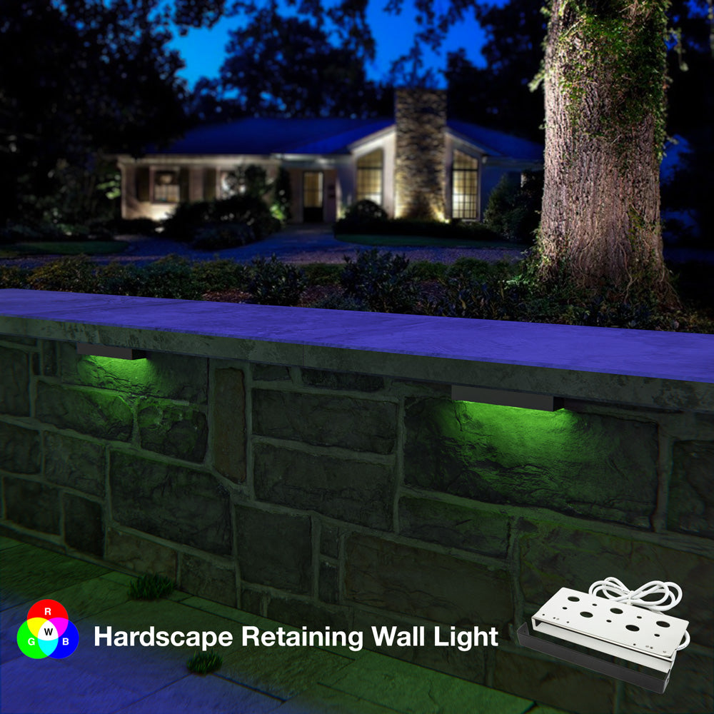 HSC2-2W-RGBW 7inch Landscape Retaining Wall Light RGBW