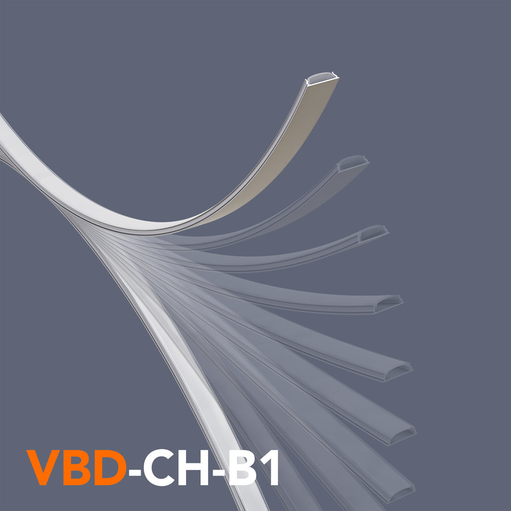 VBD-CH-B1 Bendable Thin Aluminum Channel